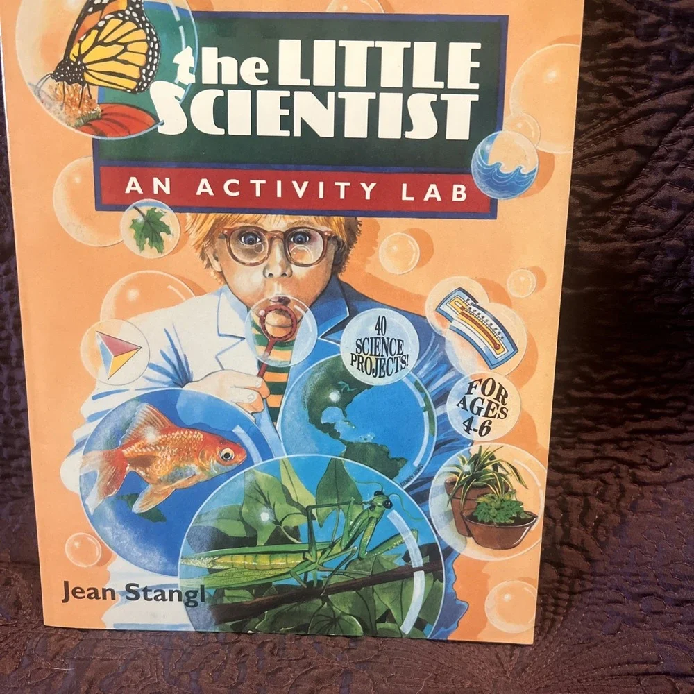 The Little Scientist An Activity Lab Softcover Book Jean Stangl Ages‎ 4-6 New 93